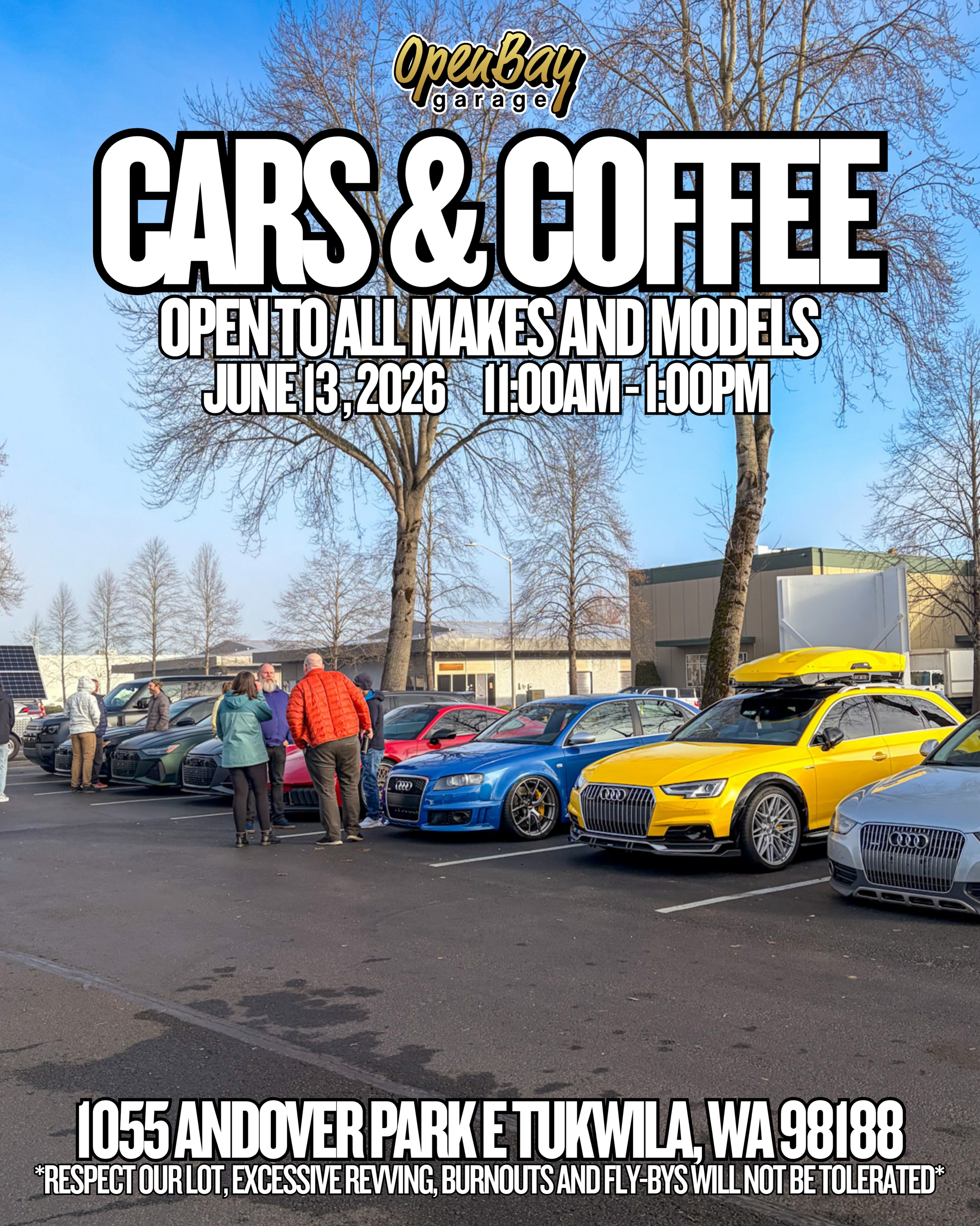 Cars & Coffee at Openbay Garage