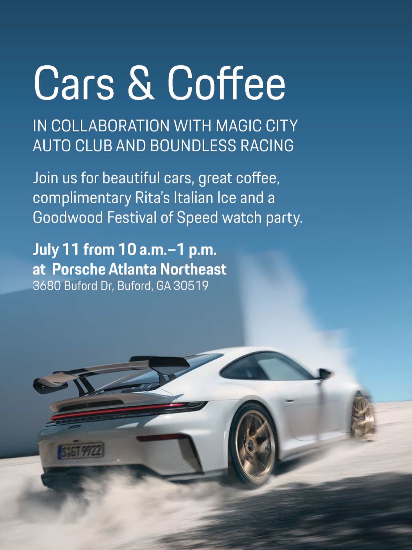 Cars & Coffee at Porsche Atlanta Northeast