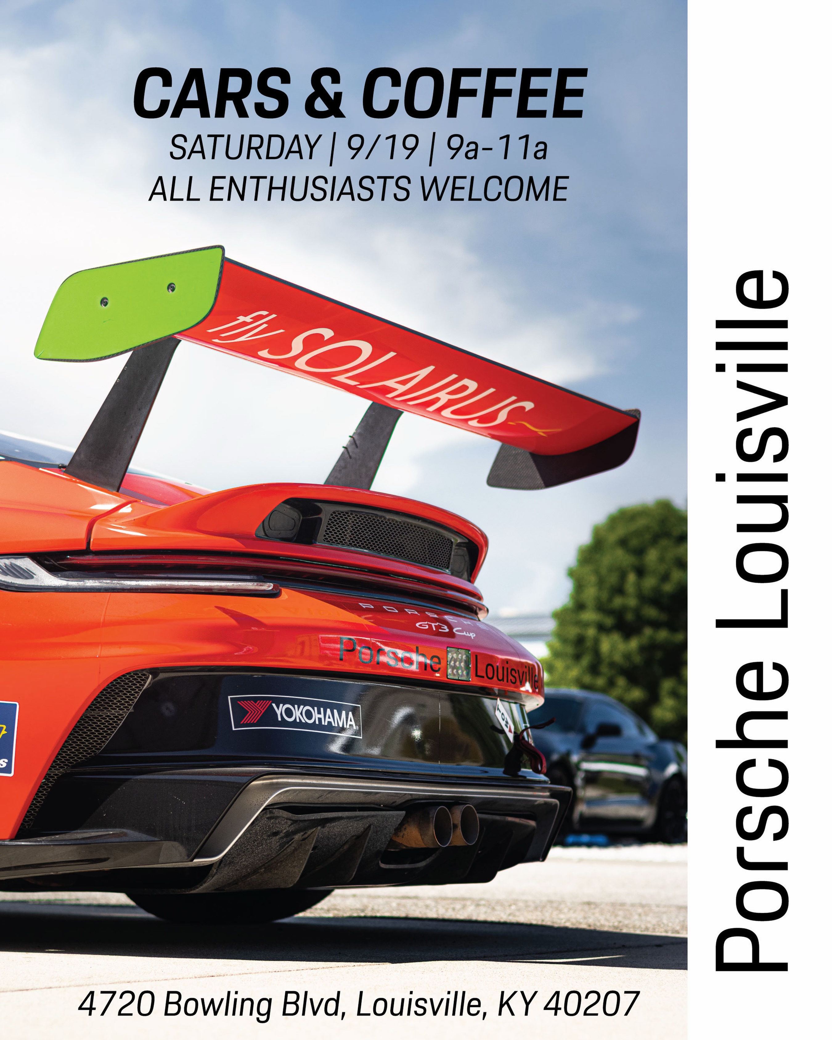 Cars & Coffee at Porsche Louisville