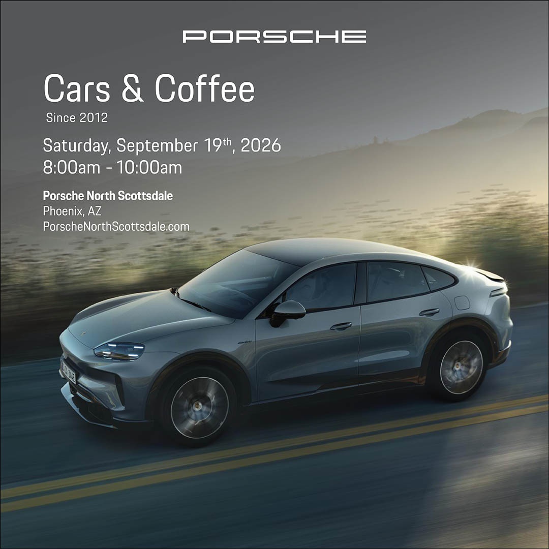 Cars & Coffee at Porsche North Scottsdale