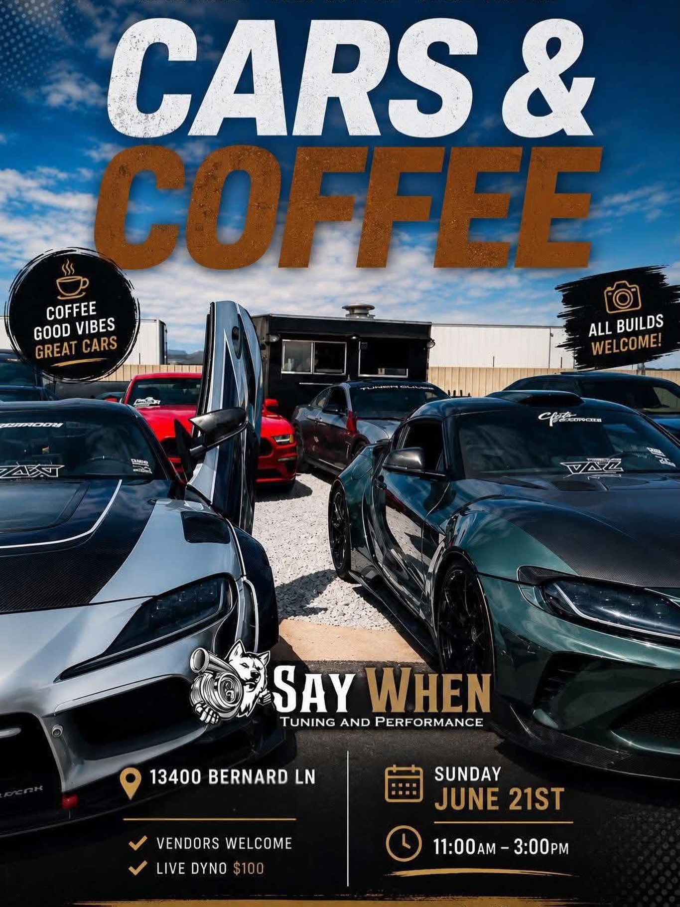Cars & Coffee — Muscle Elite Car Club