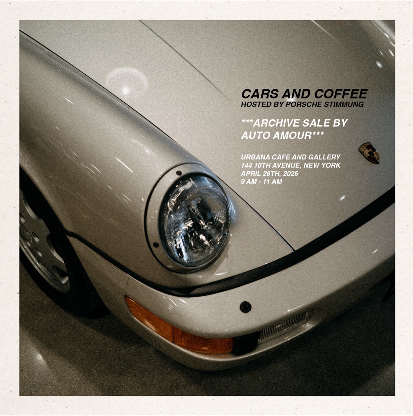 Cars & Coffee Urbana x Auto Amour