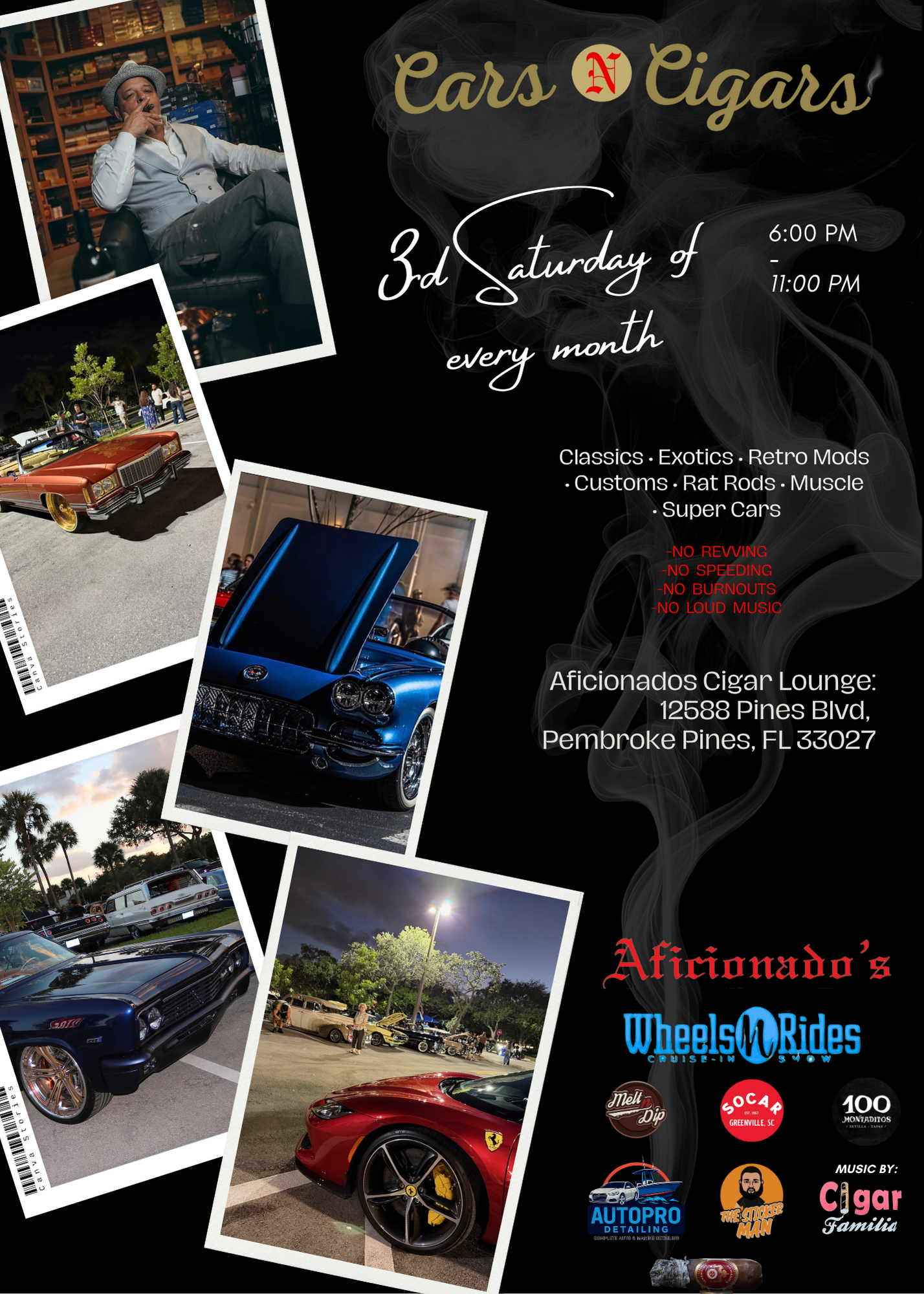 Cars N Cigars Pines
