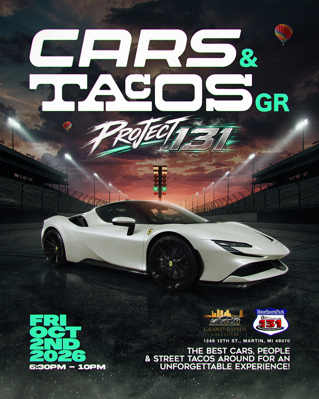 Cars & Tacos GR — Project 131