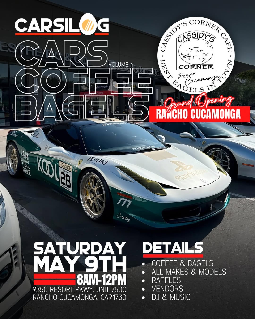 CARSILOG Vol. 4 — Cassidy's Corner Cafe Grand Opening