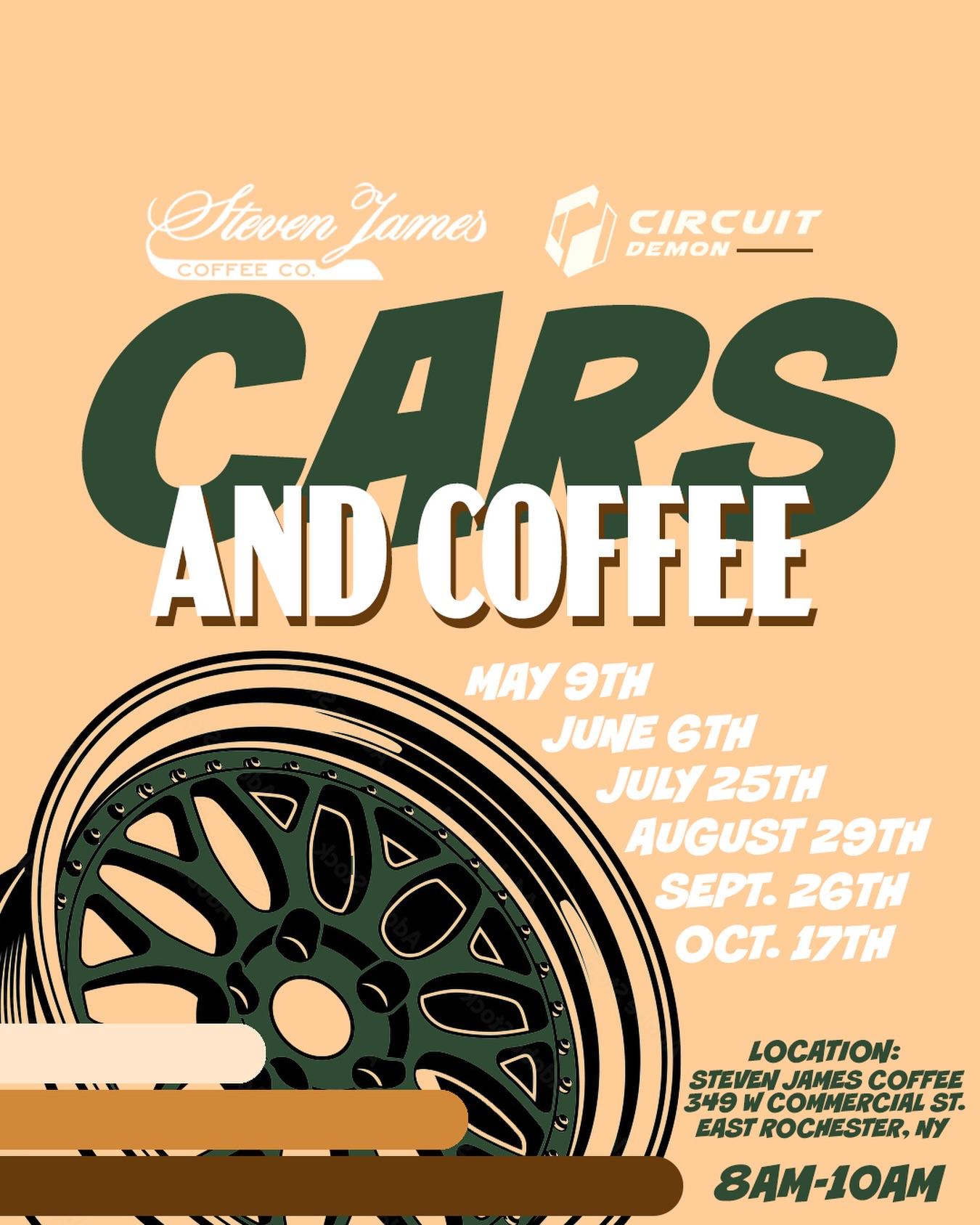 Circuit Demon × Steven James Coffee — Cars & Coffee