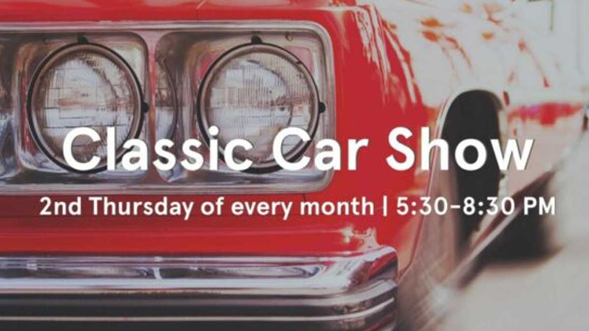 Classic Car Show at Chick-fil-A