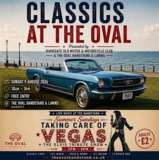 Classics at The Oval - Car Show - August 2026