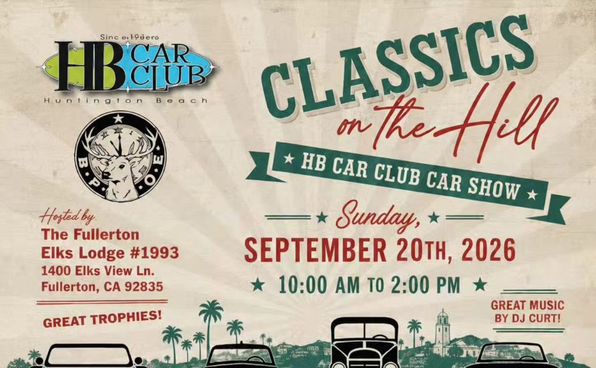 Classics On The Hill Car Show