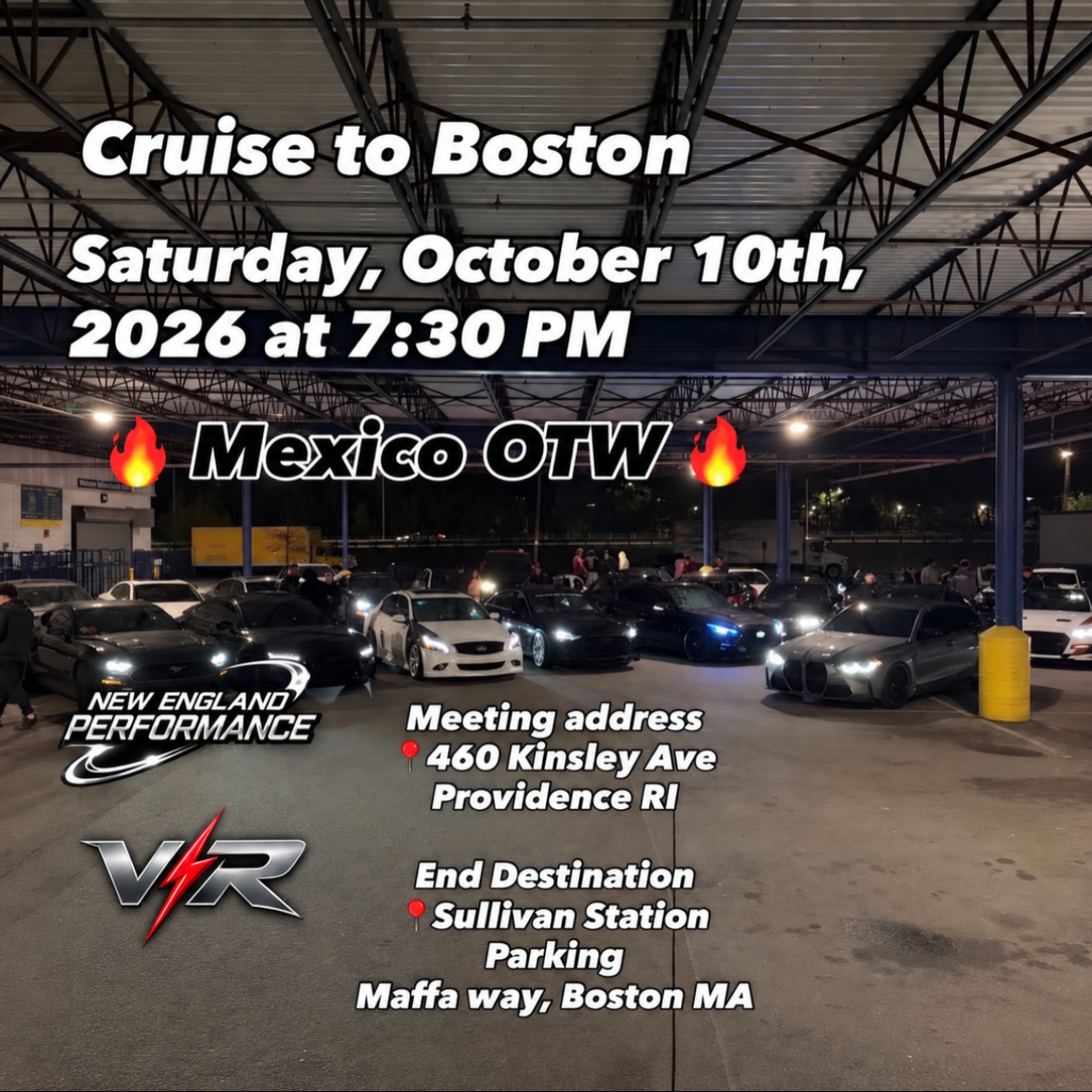 Cruise to Boston — Mexico OTW