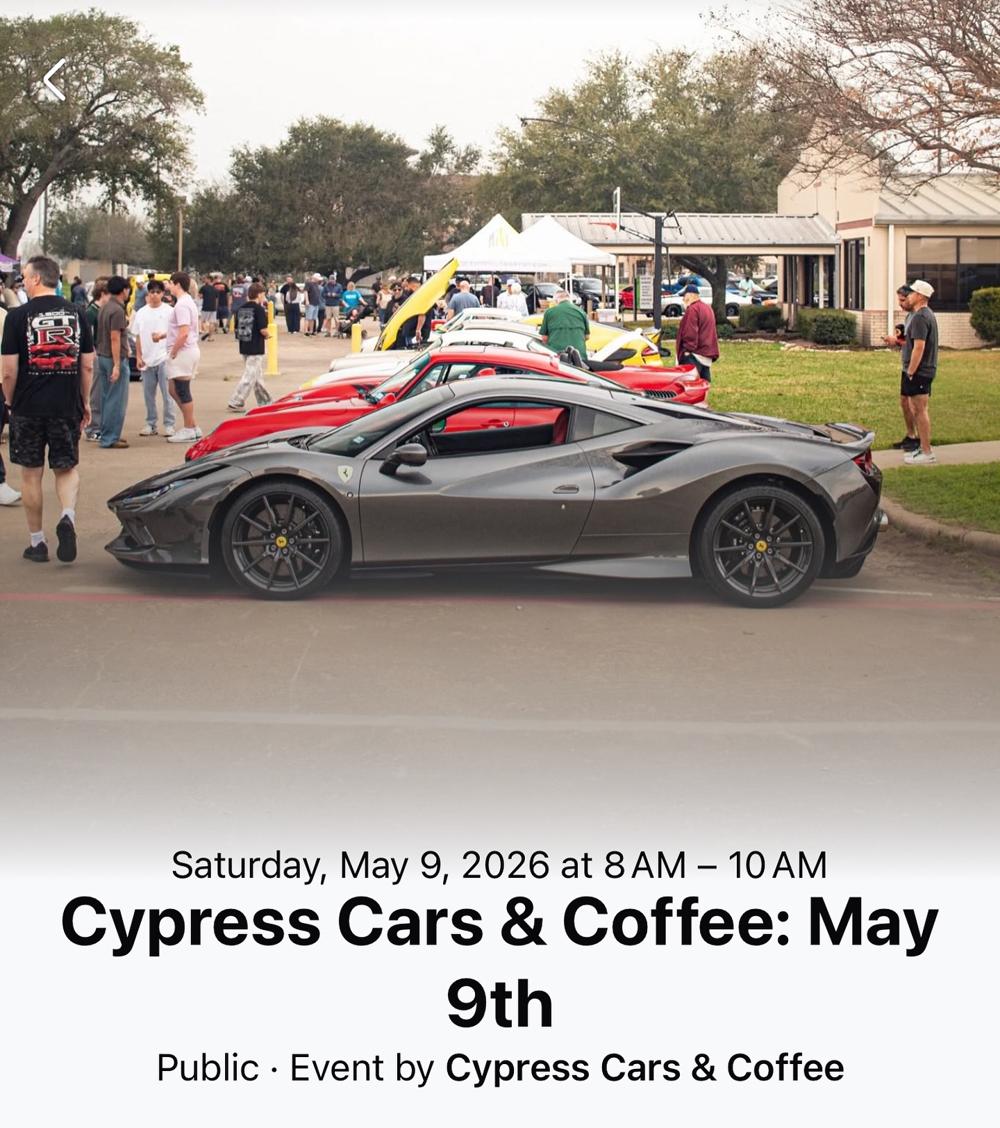 Cypress Cars & Coffee — May