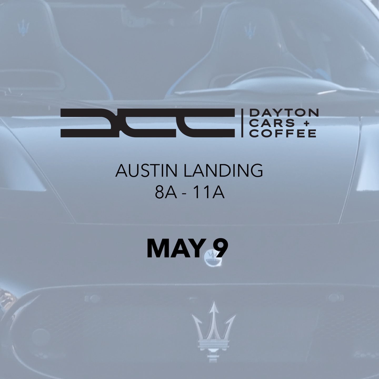 Dayton Cars and Coffee — May Opener