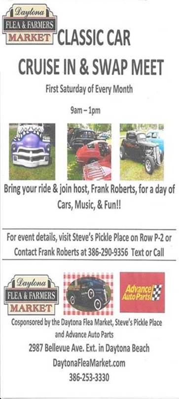 Daytona Flea Market Cruise In