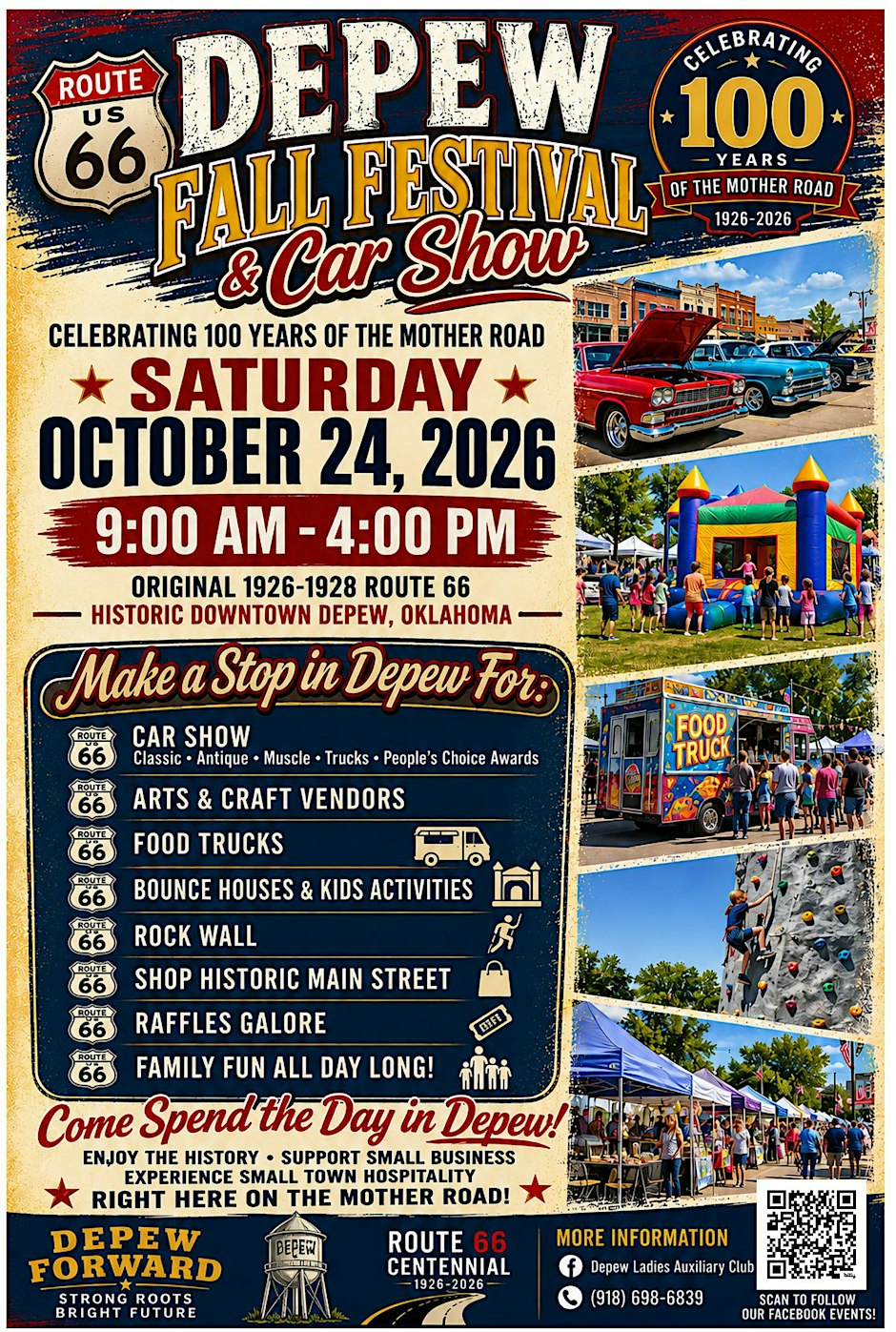 Depew Route 66 Fall Festival and Car Show