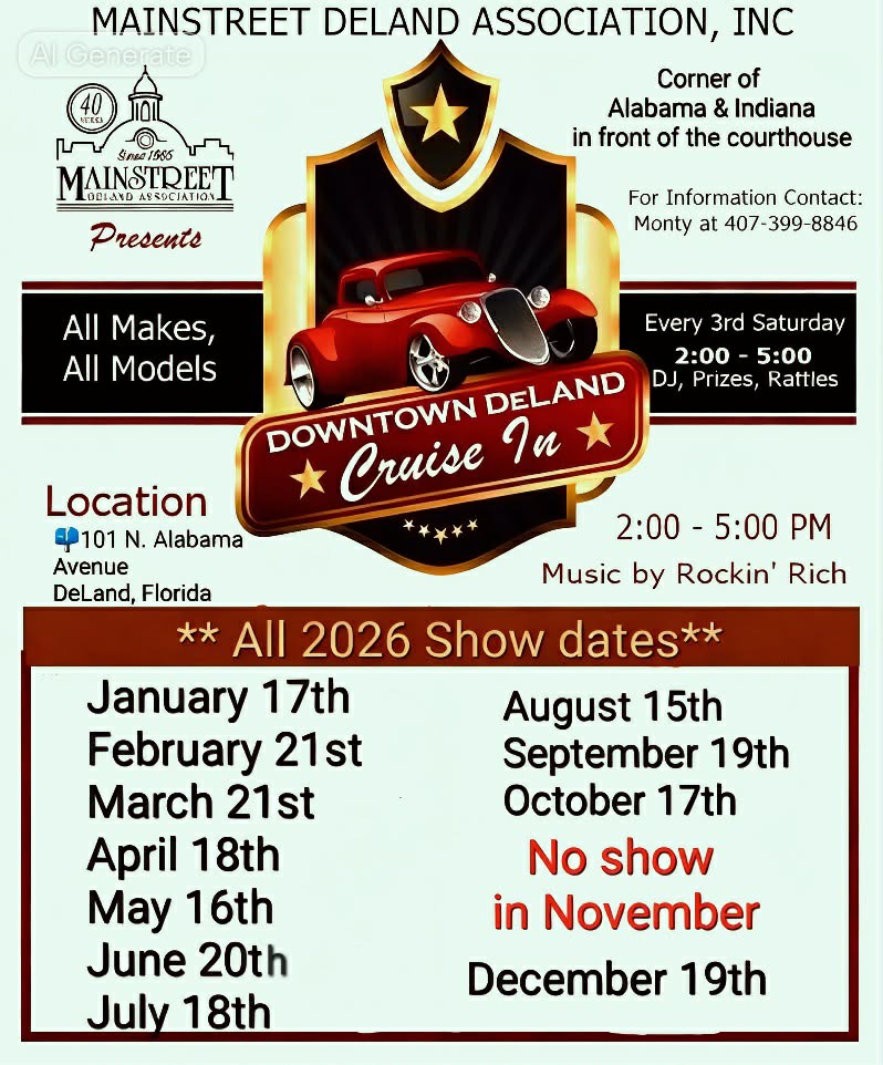 Downtown Deland Cruise