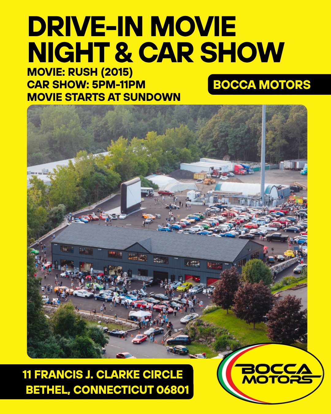Drive-In Movie Night & Car Show