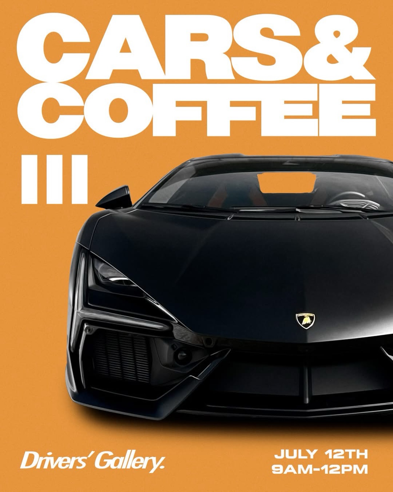 Drivers' Gallery Cars & Coffee III