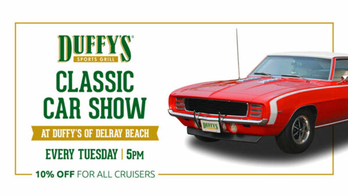 Duffy's Delray Beach Classic Car Show