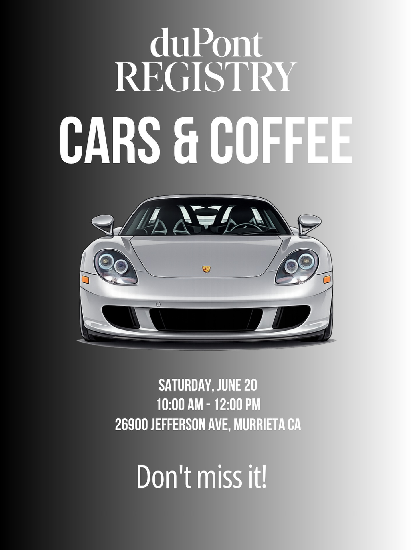 duPont Registry Cars & Coffee