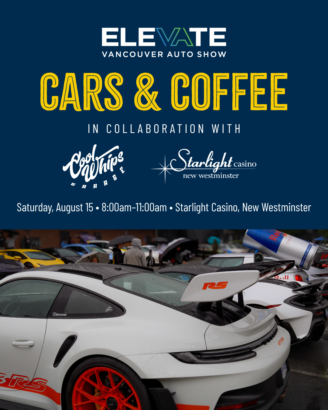 Elevate Vancouver Auto Show Cars & Coffee
