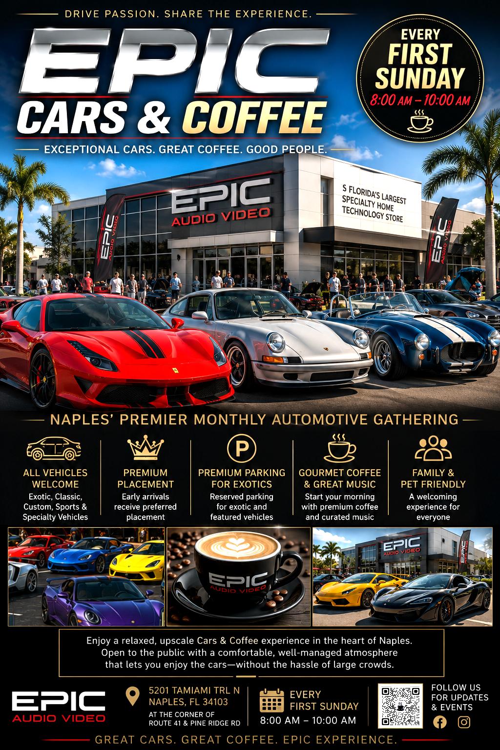 Epic Cars and Coffee