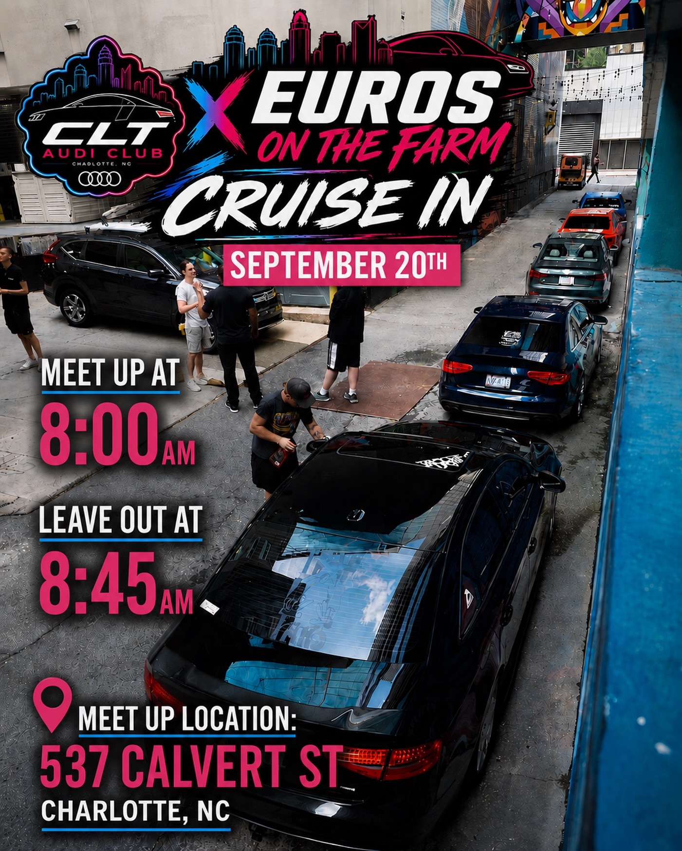 Euros on the Farm Cruise In