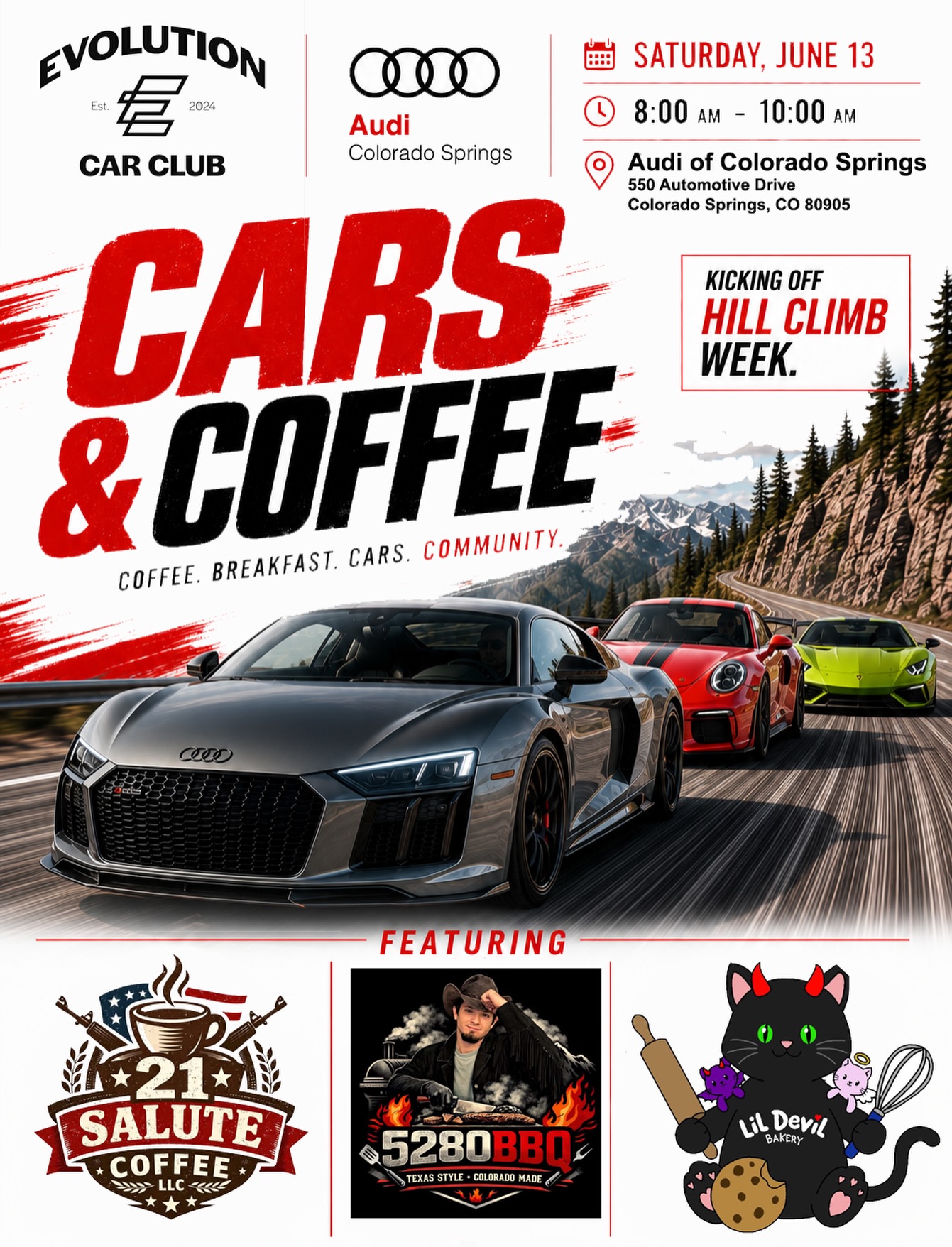 Evolution Car Club Cars & Coffee