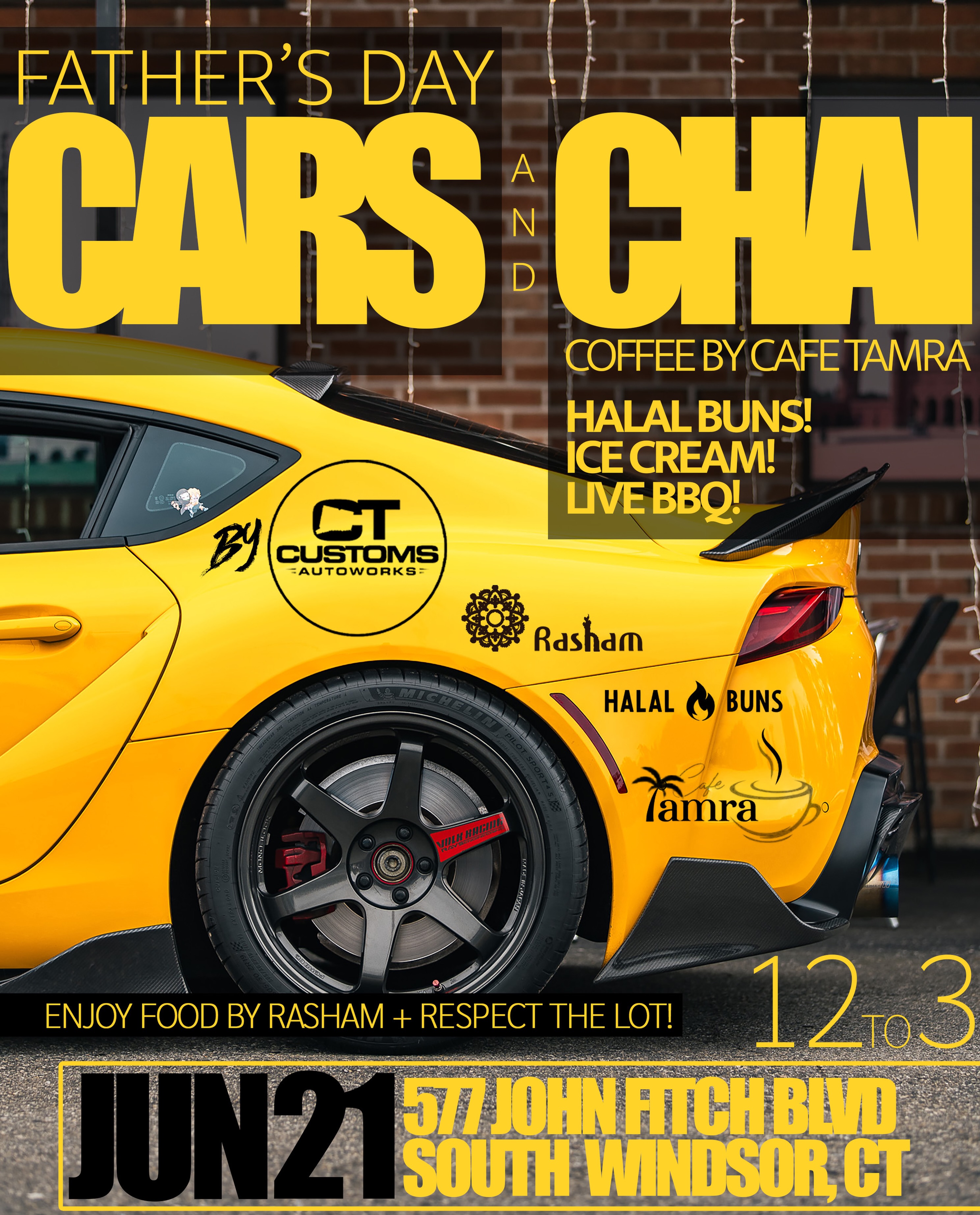 Father's Day Cars, Chai, Coffee & BBQ