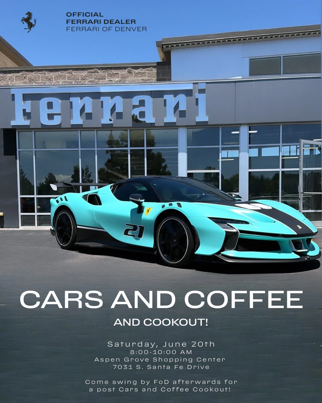 Ferrari of Denver Cars and Coffee