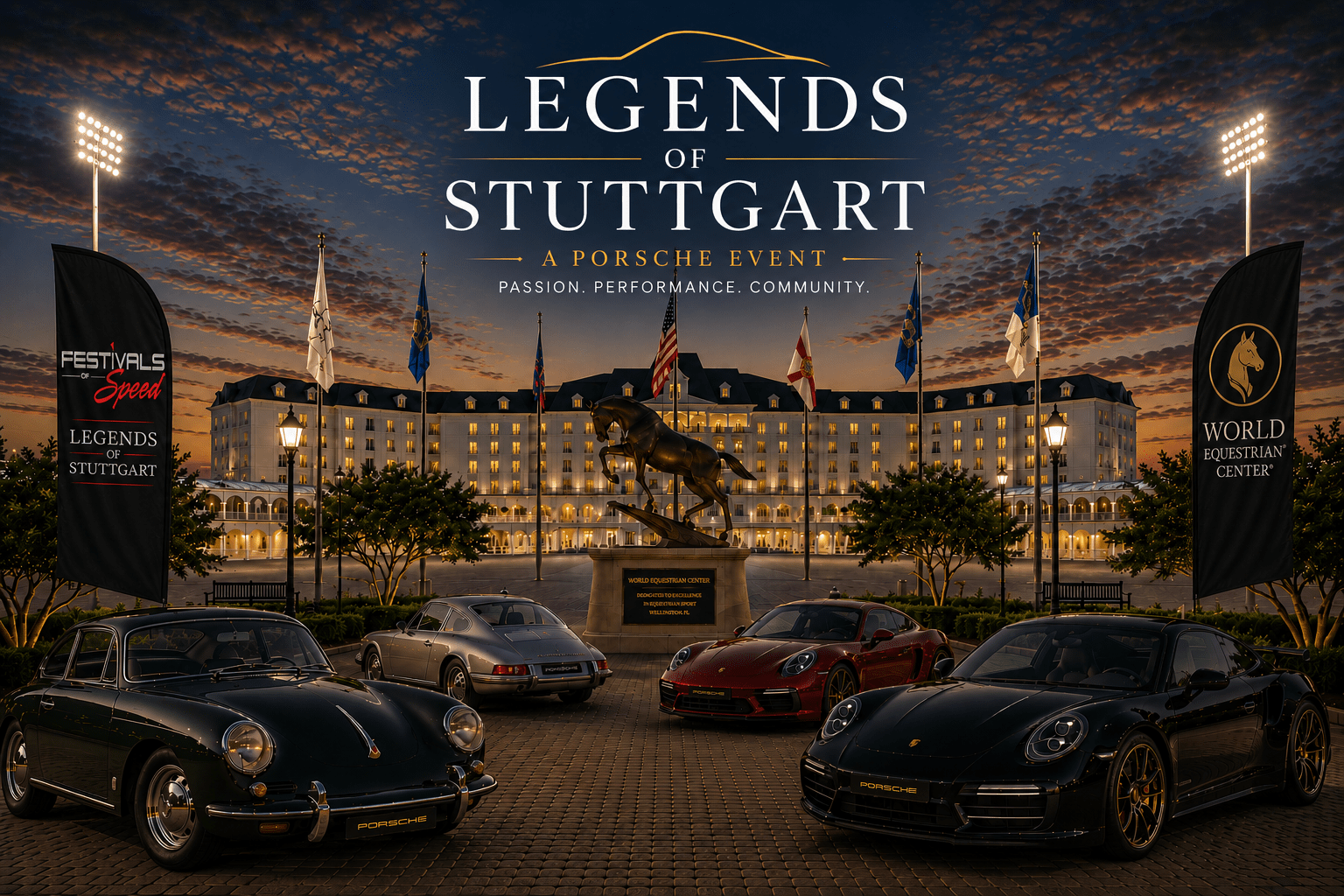 Festivals of Speed – Legends of Stuttgart Porsche Event