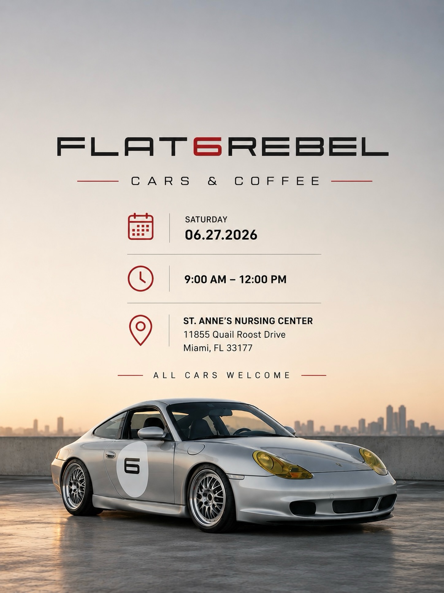 Flat6Rebel Cars & Coffee
