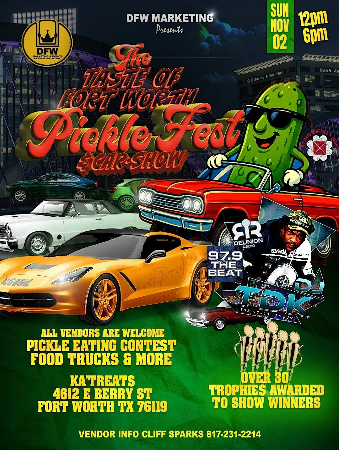 Fort Worth pickle festival & Car show