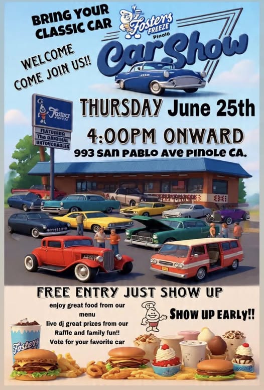 Foster's Freeze Pinole Car Show