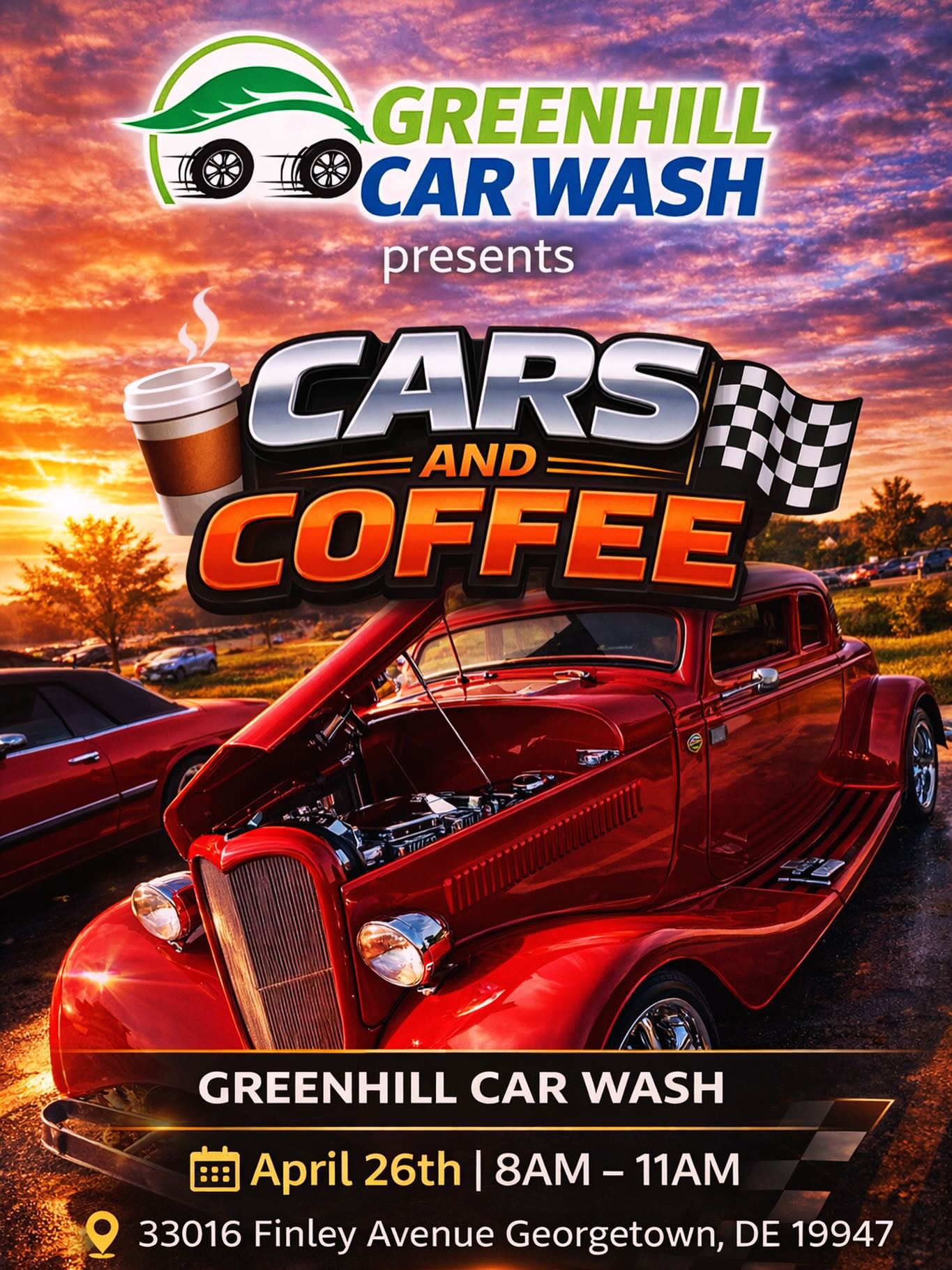 Greenhill Car Wash — Cars and Coffee