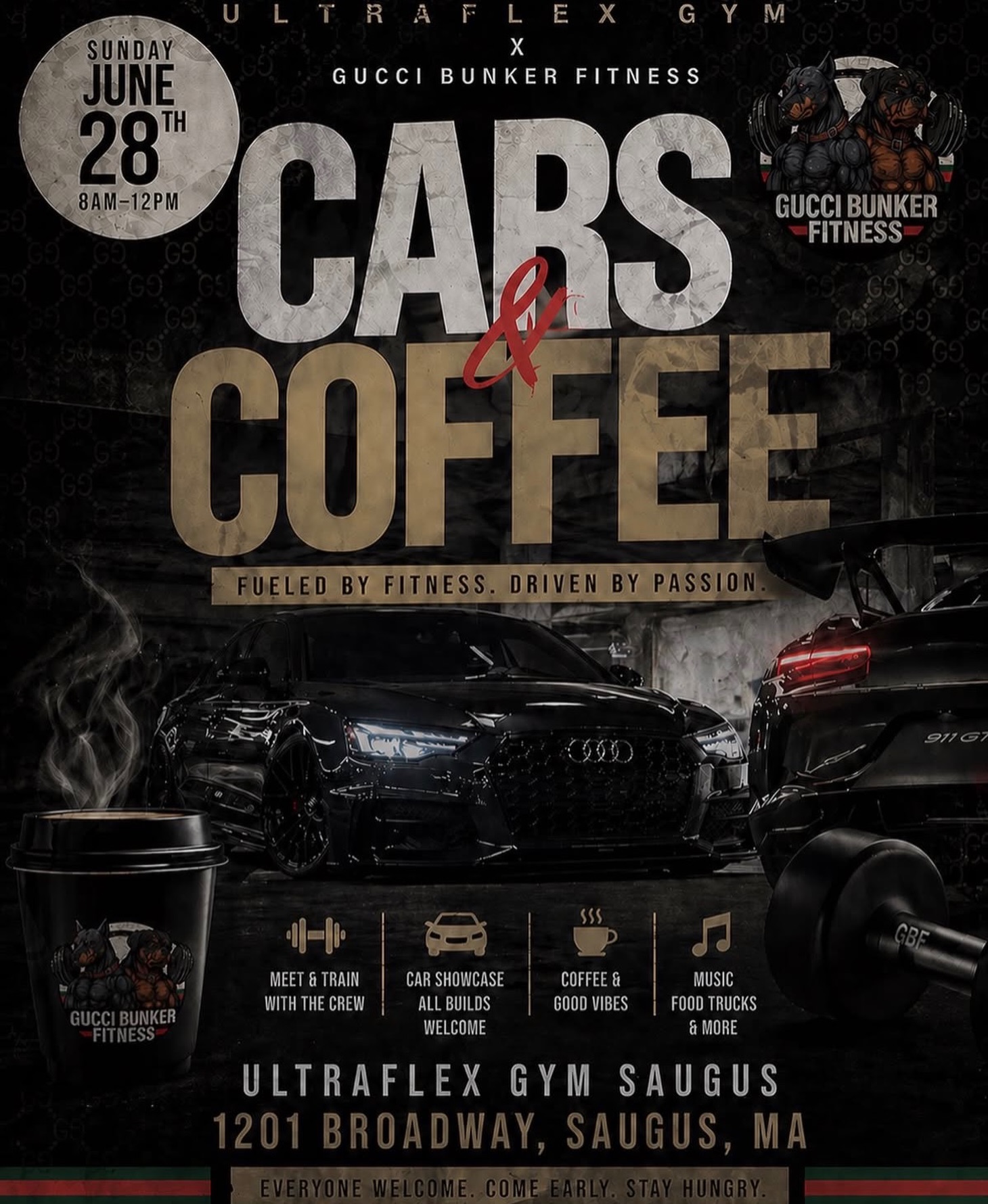 Gucci Bunker Cars & Coffee