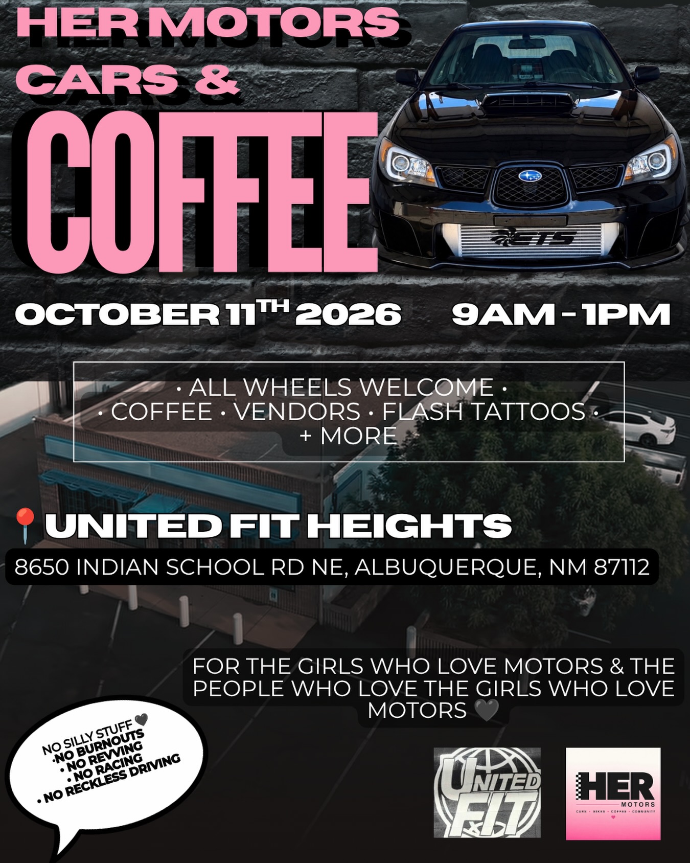 HER MOTORS Cars & Coffee