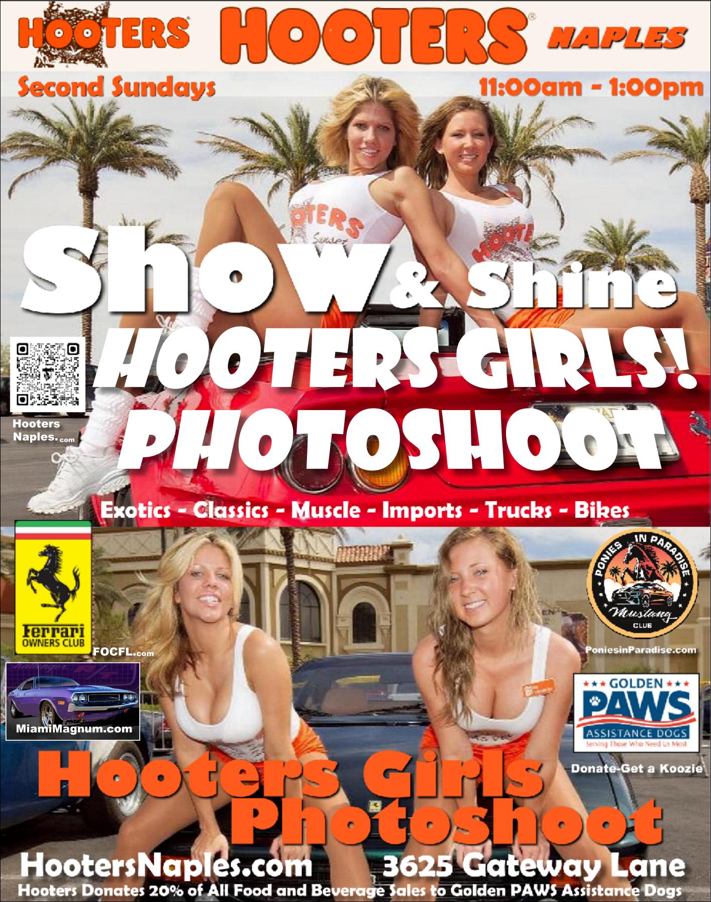 Hooters Show & Shine & Photoshoot