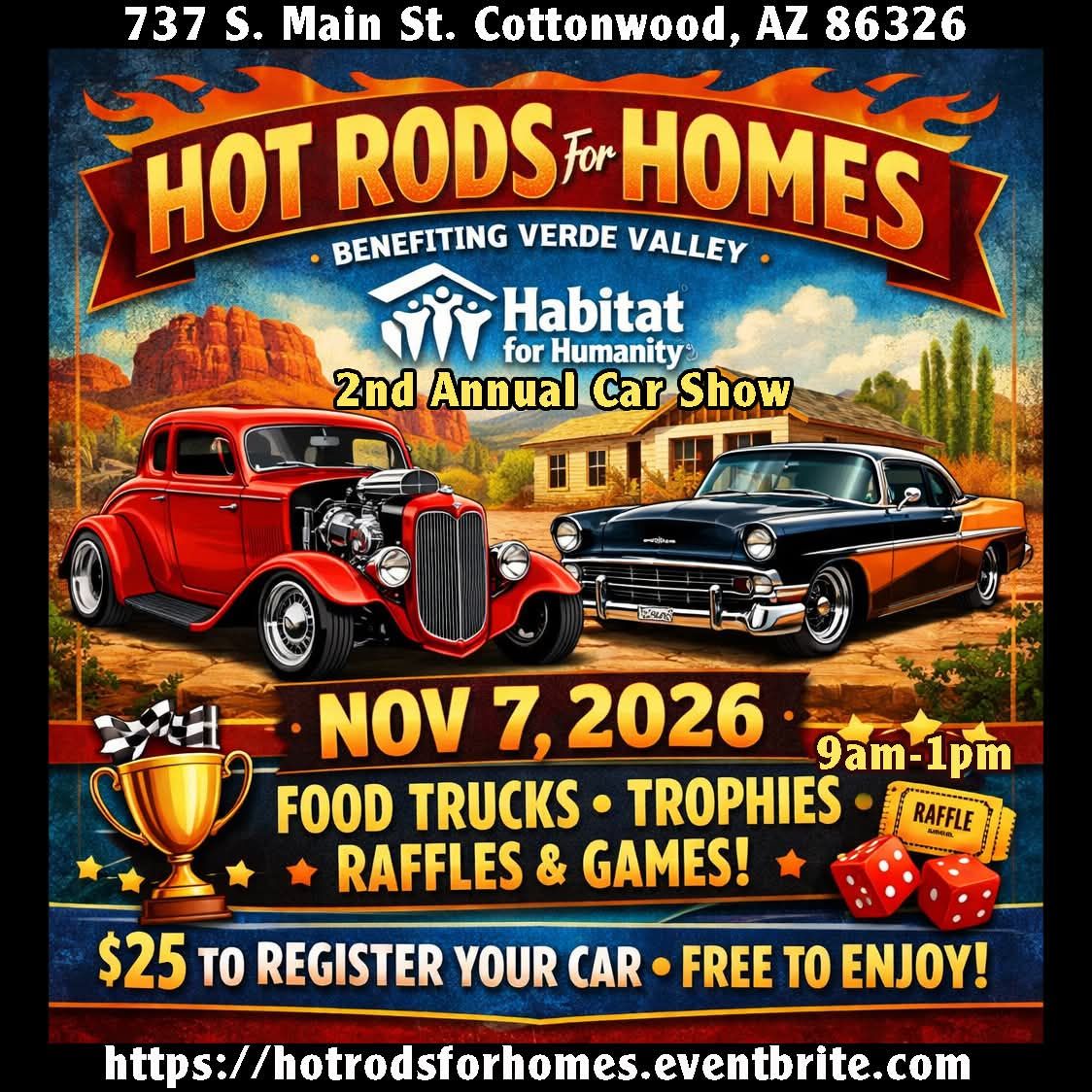 Hot Rods for Homes Car Show