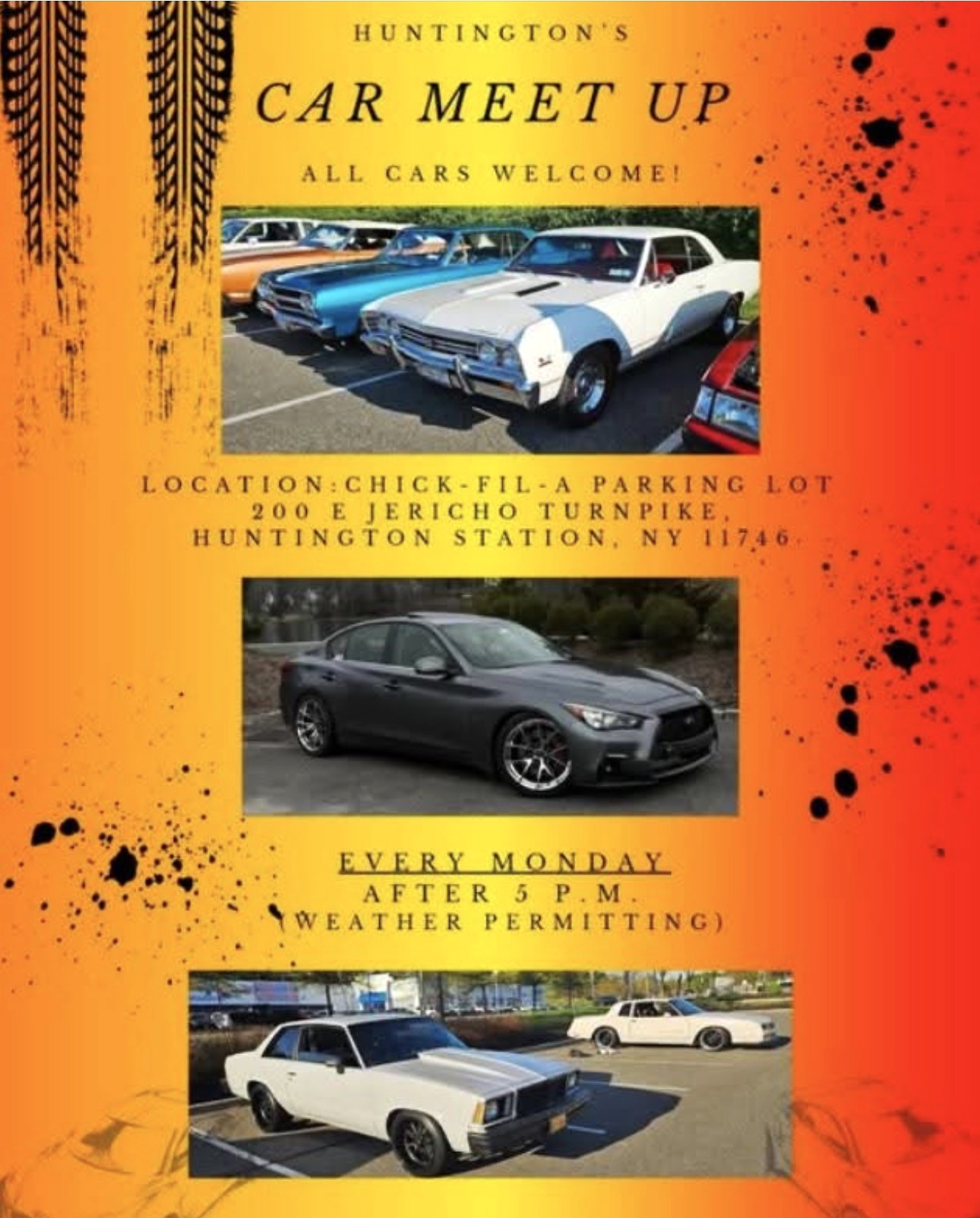Huntington's Car Meet Up