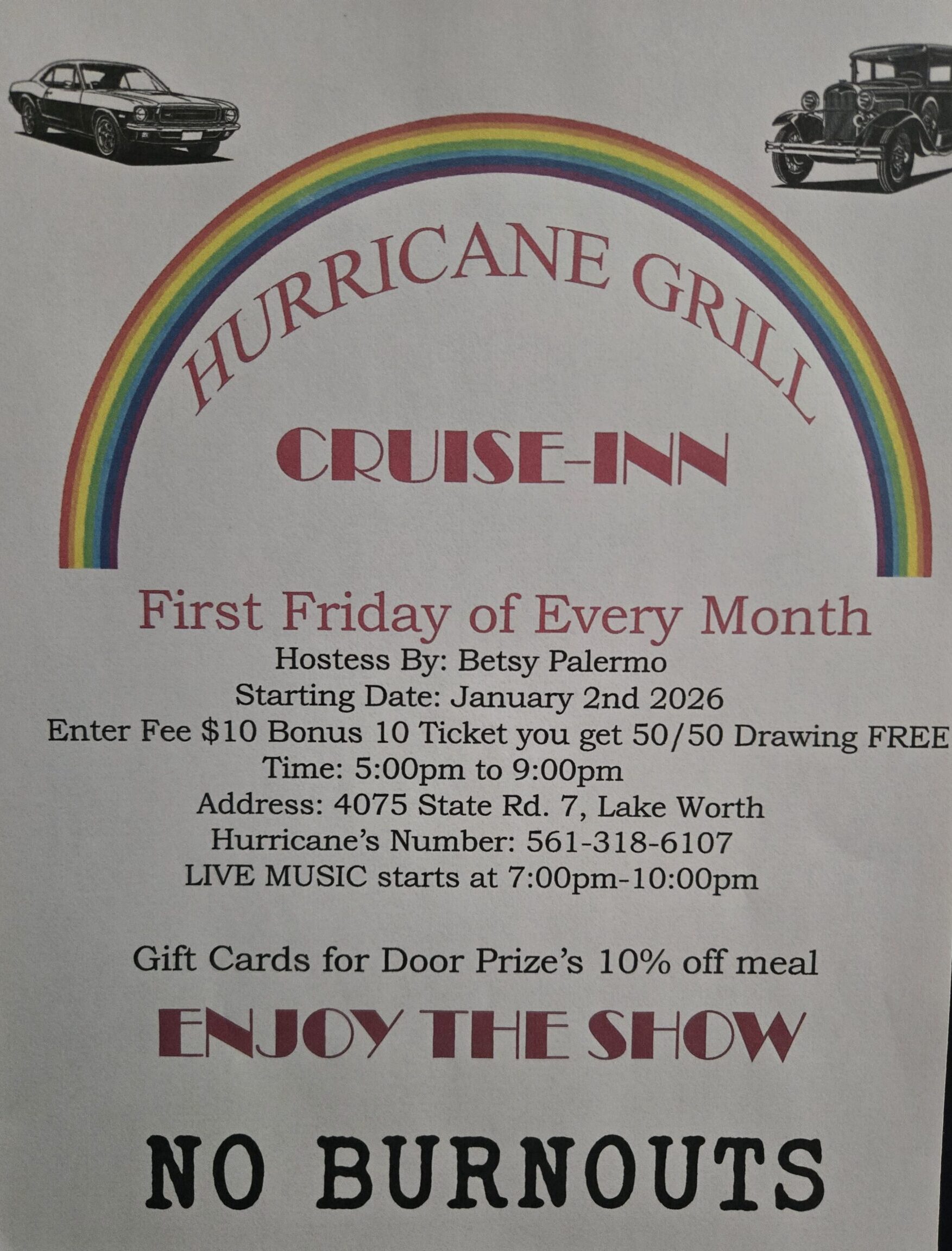 Hurricane Grill Cruise-In