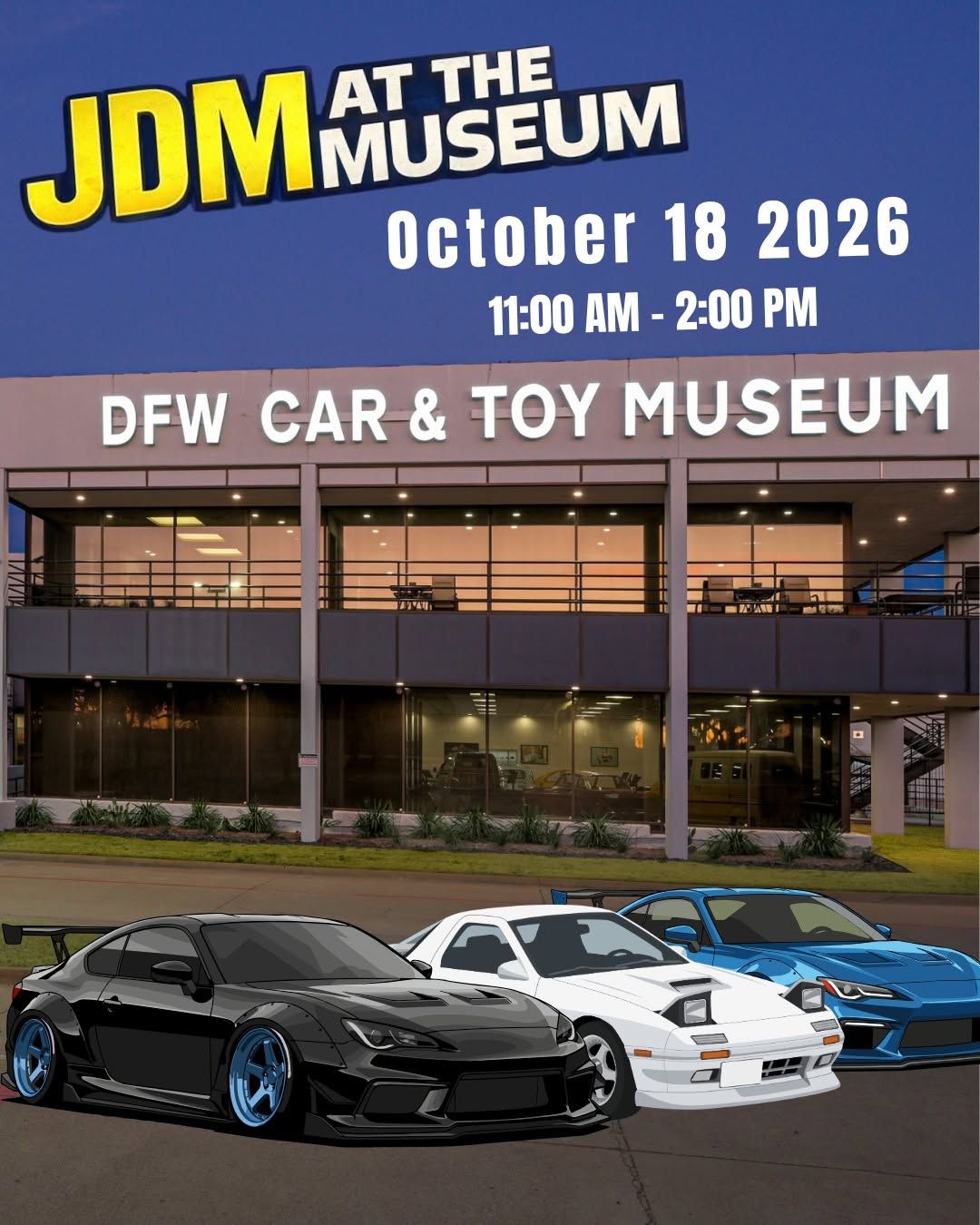 JDM at the Museum | Japanese Manufacturer appreciation and gathering