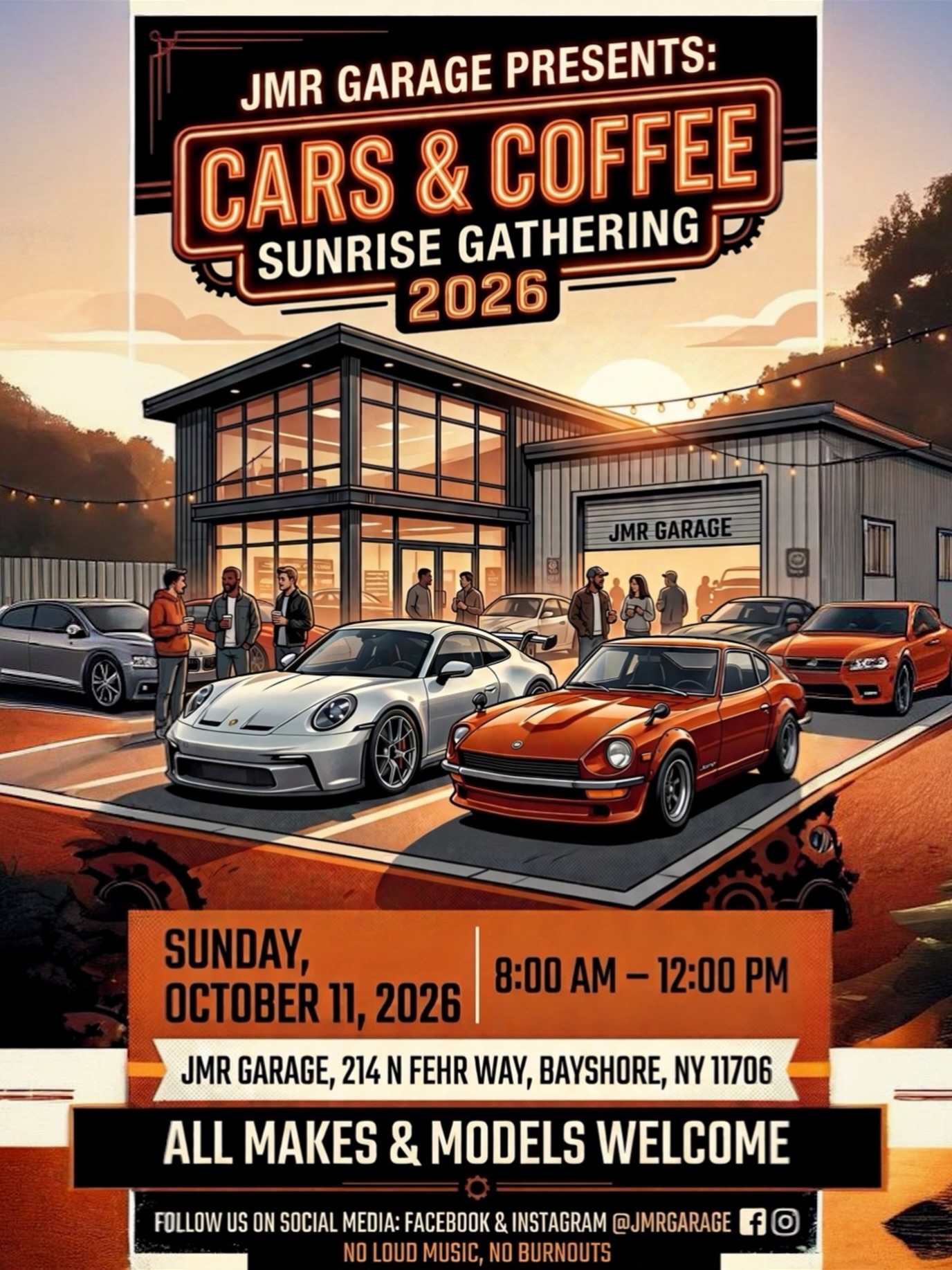 JMR Garage First Cars & Coffee