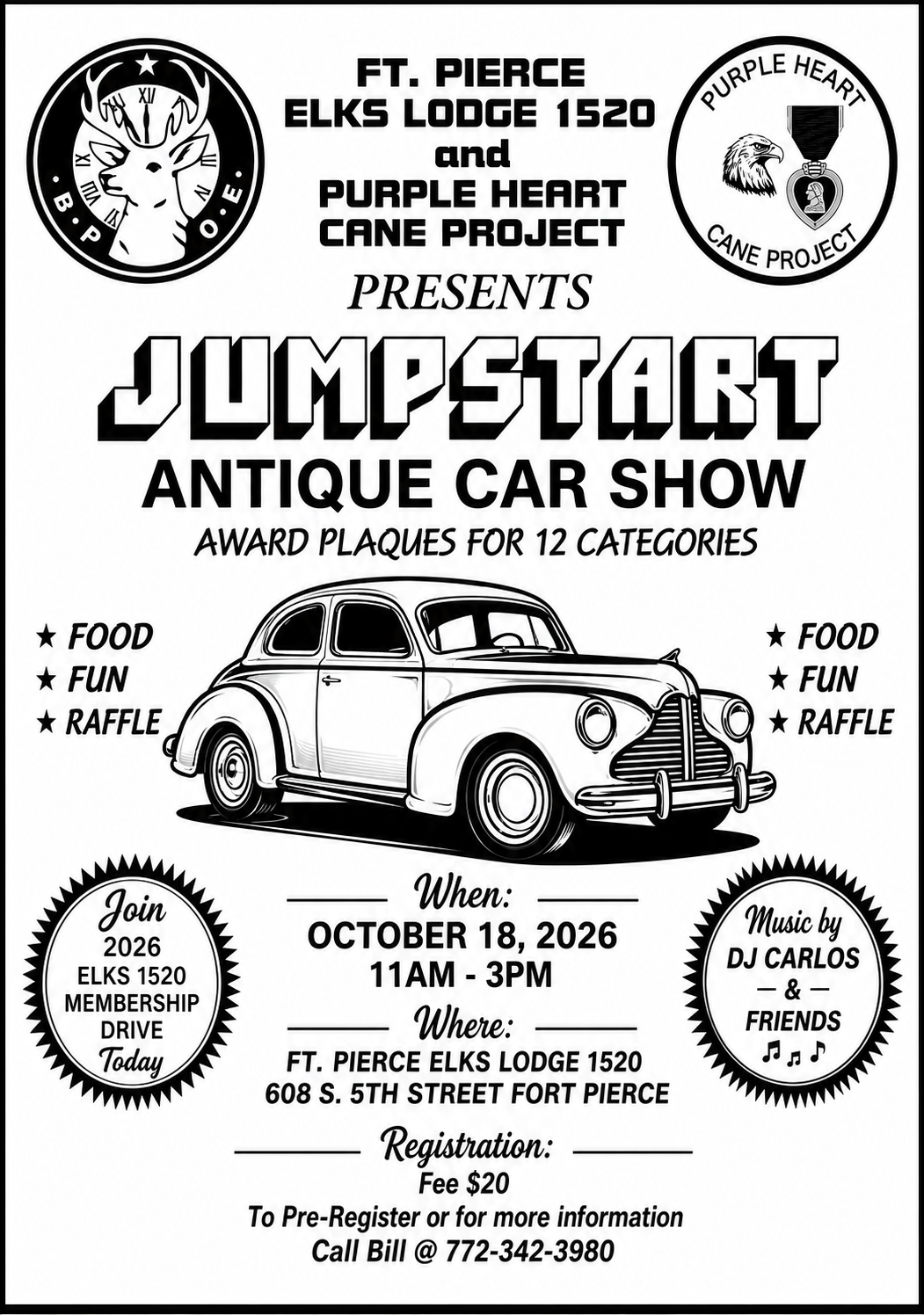 Jumpstart Classic Car Shows