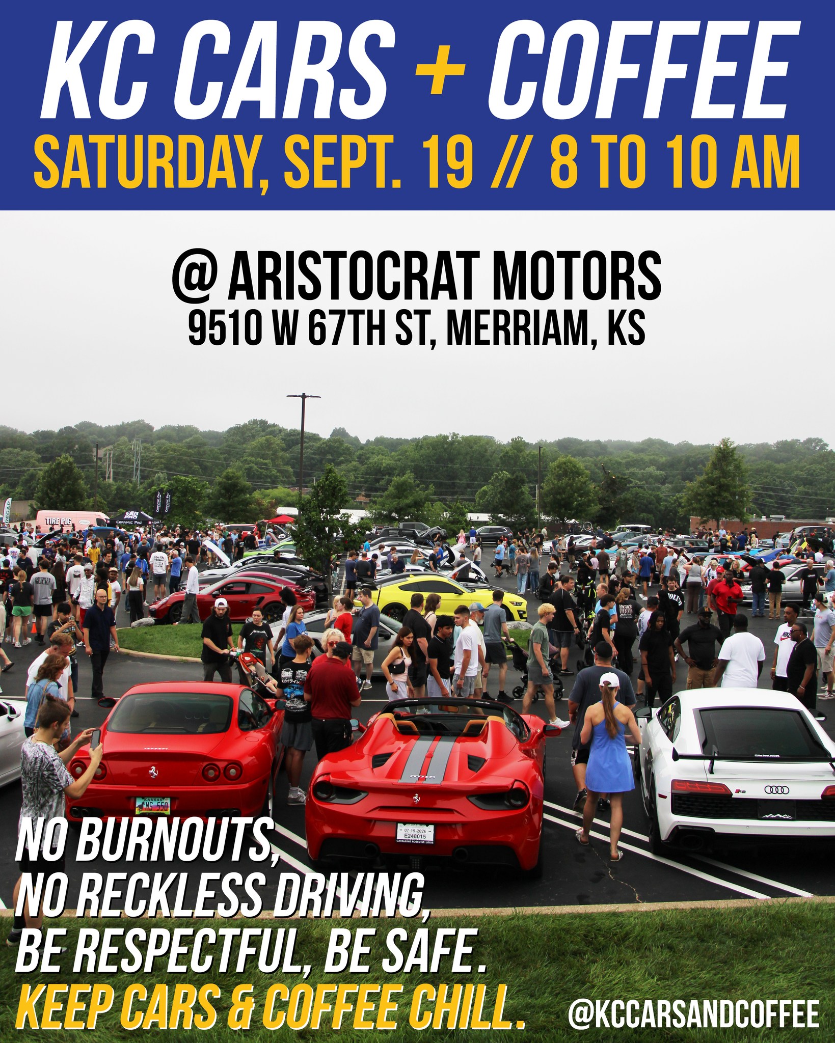 KC Cars and Coffee at Aristocrat Motors