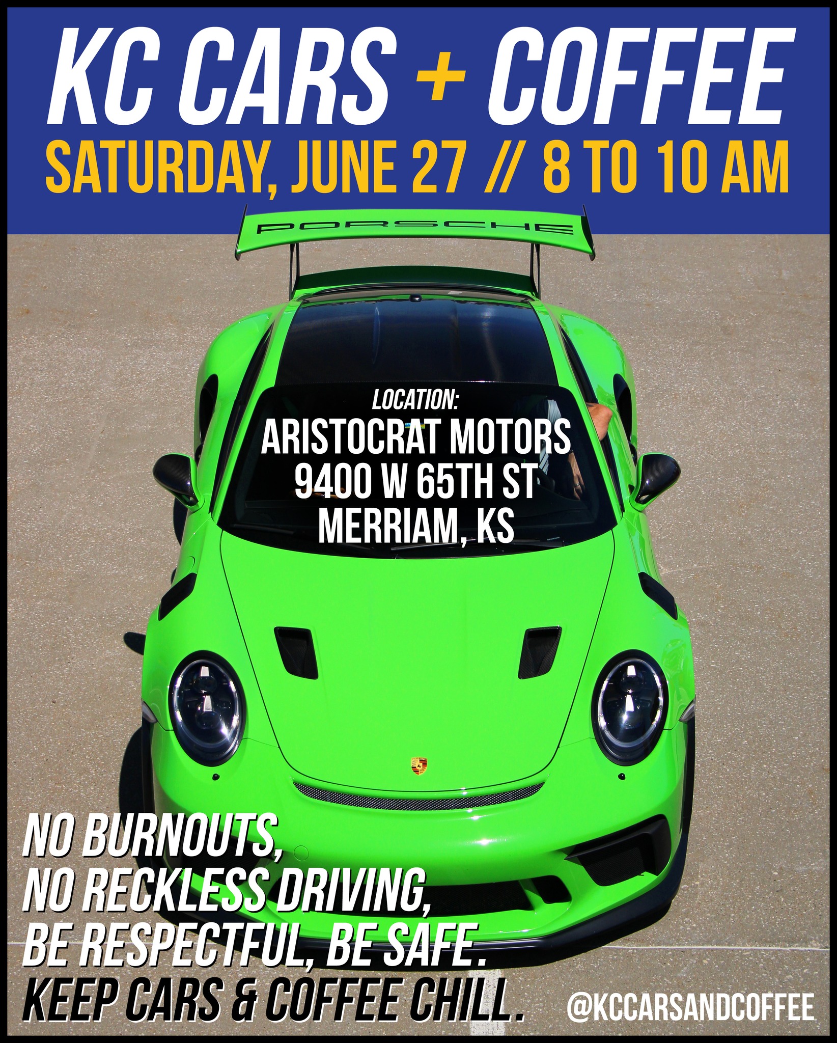KC Cars + Coffee at Aristocrat Motors