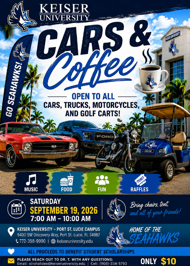 Keiser University Cars & Coffee