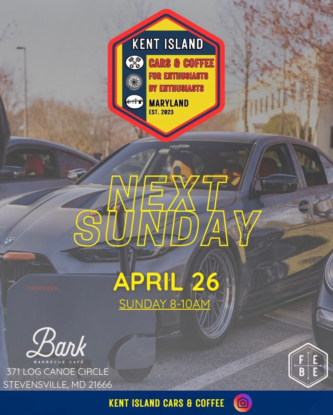 Kent Island Cars & Coffee (KICC) — April