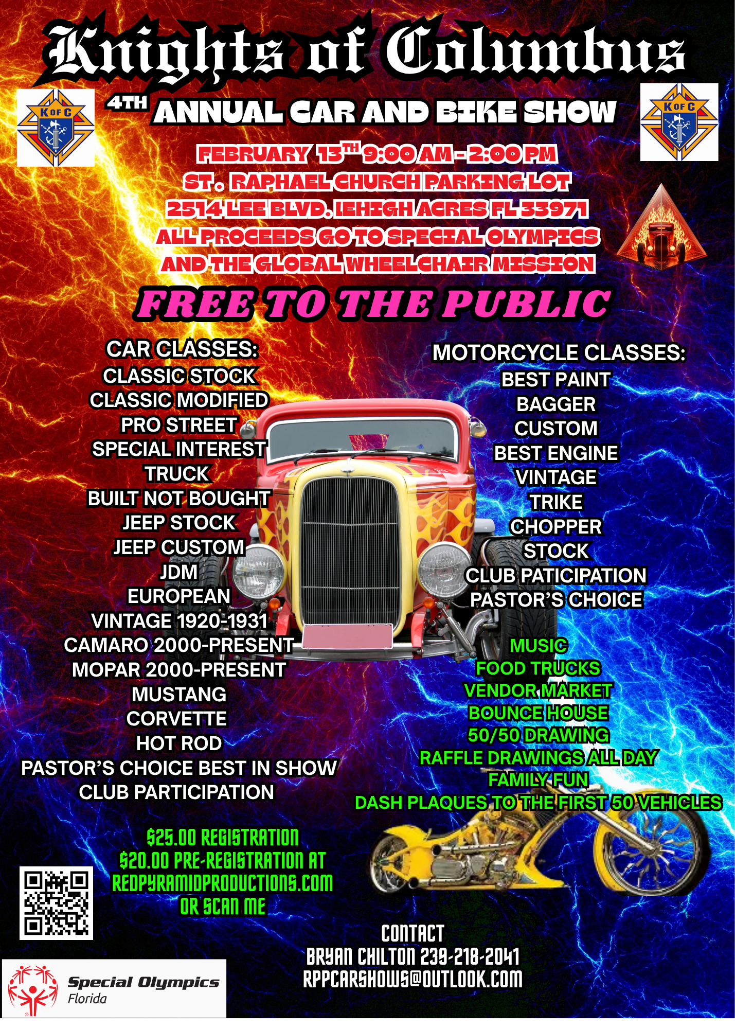 Knights of Columbus 4th Annual Car & Bike Show