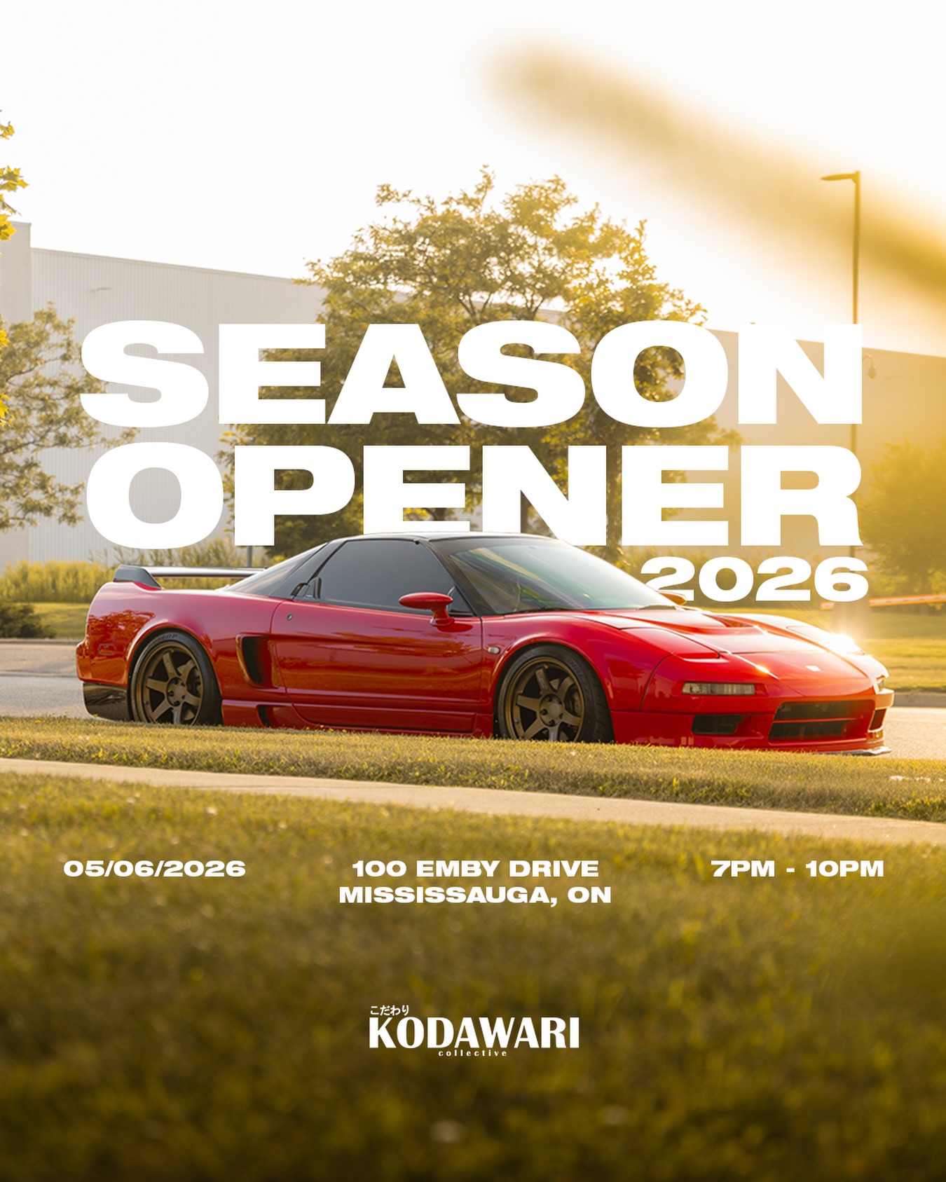 Kodawari Collective — 2026 Season Opener