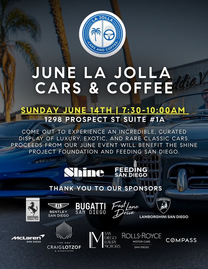 La Jolla Cars & Coffee — June